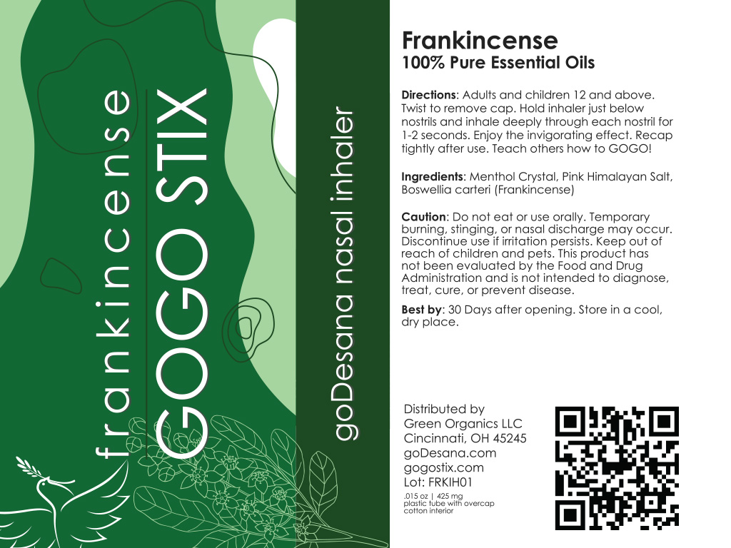 Frankincense Label