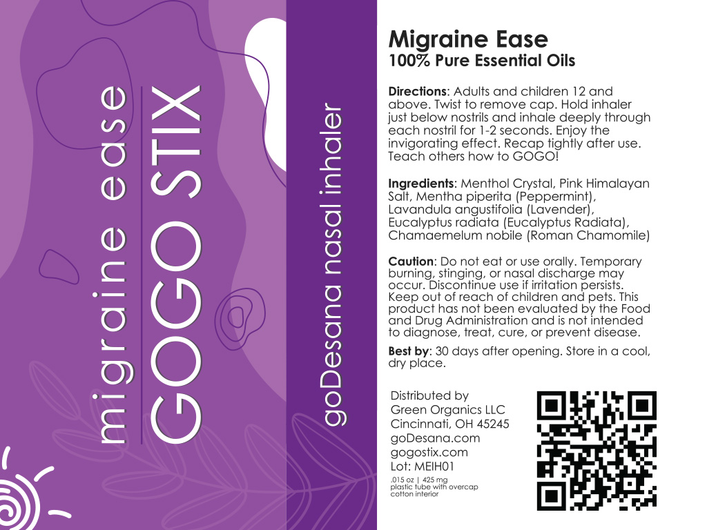 Migraine Ease Label